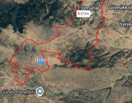 KONYA HADİM UMURLAR MAH. 5.849M² TARLA SATILIKTIR - KONYA HADİM fotoğraf 4